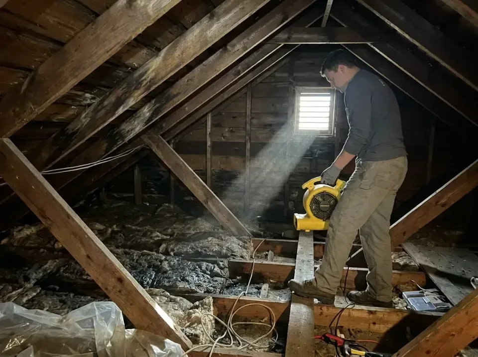attic-water-damage-drying-proc-007 — frequently asked questions, Emergency Water Extraction & 24/7 Flood Response in South H…